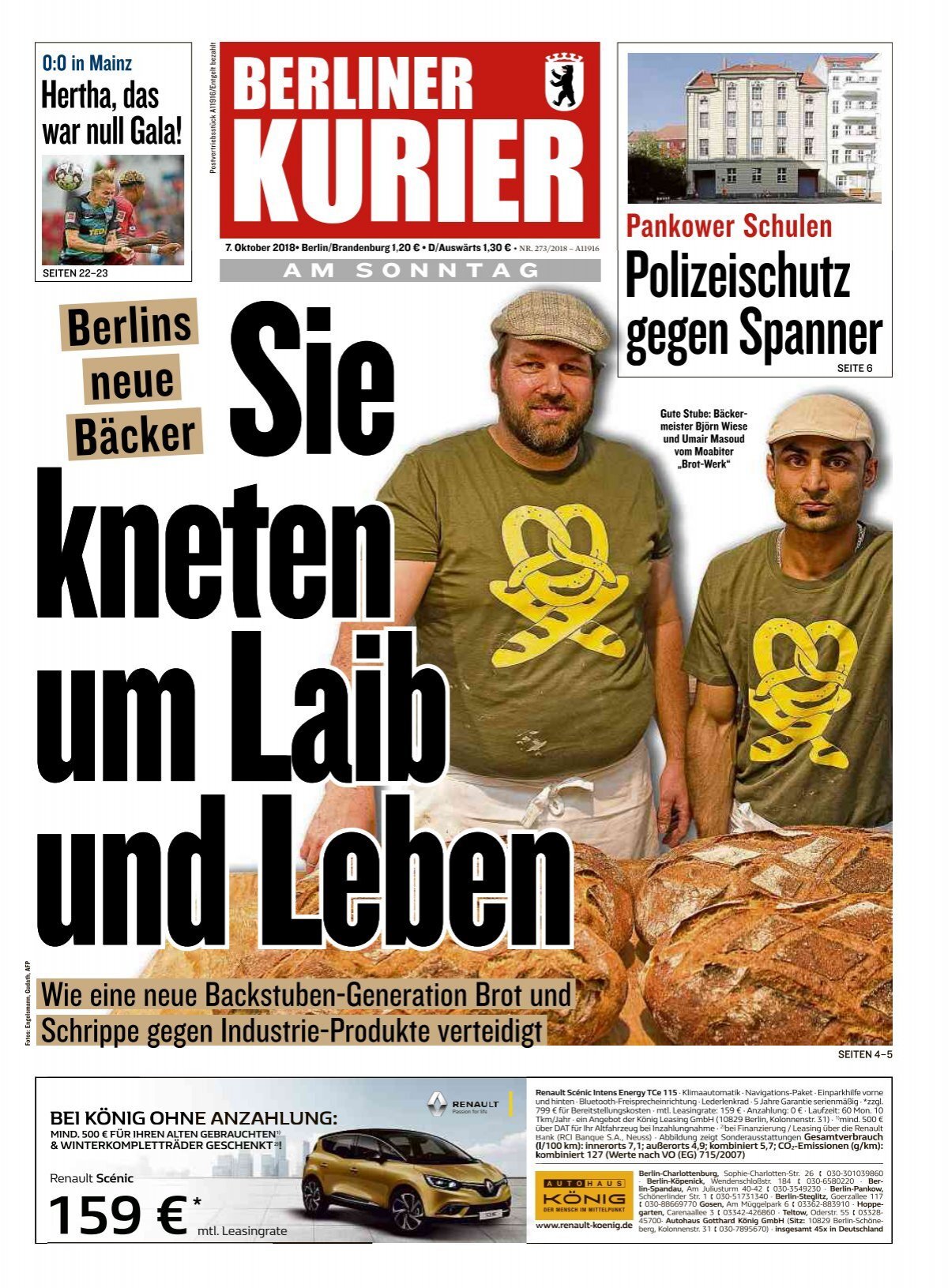 Berliner Kurier 07.10.2018