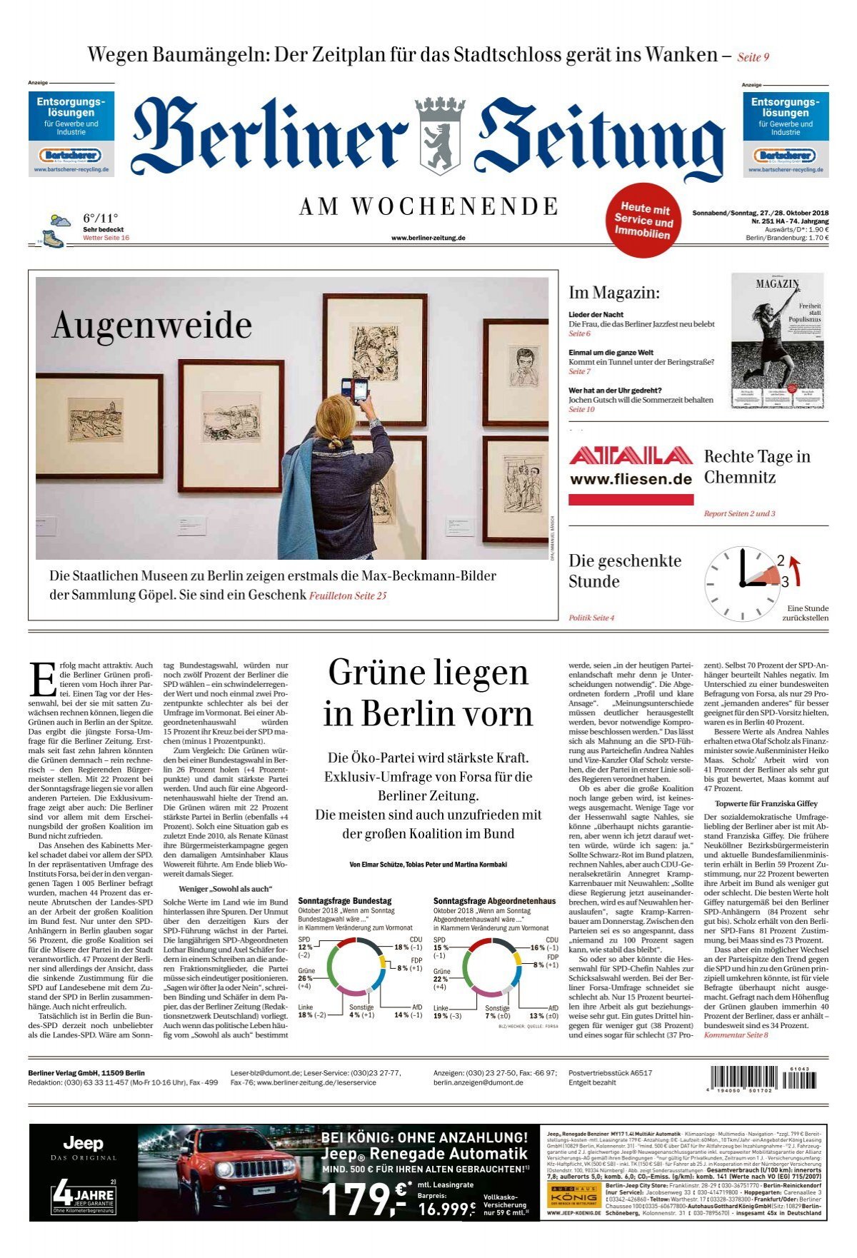 Berliner Zeitung 27.10.2018