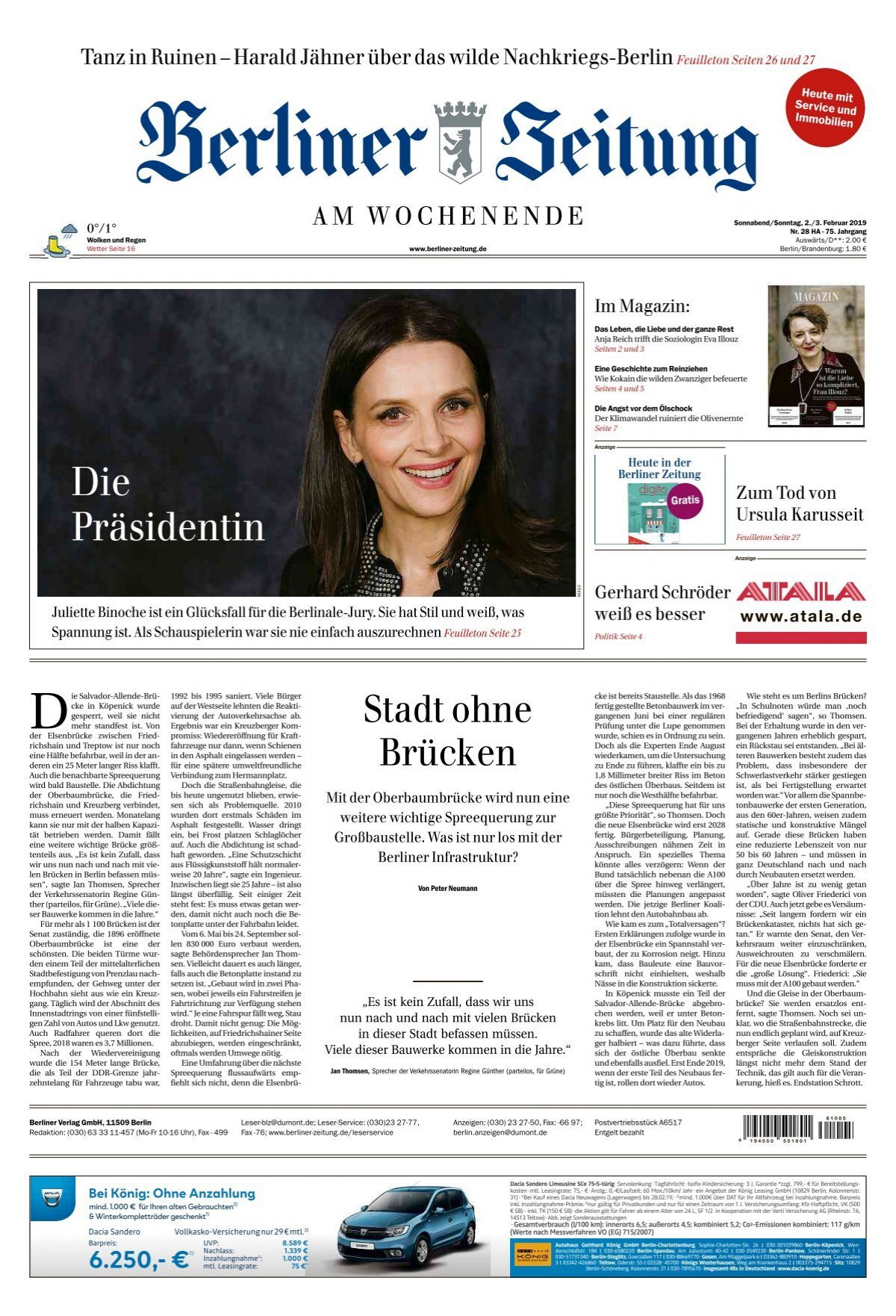 Berliner Zeitung 02.02.2019