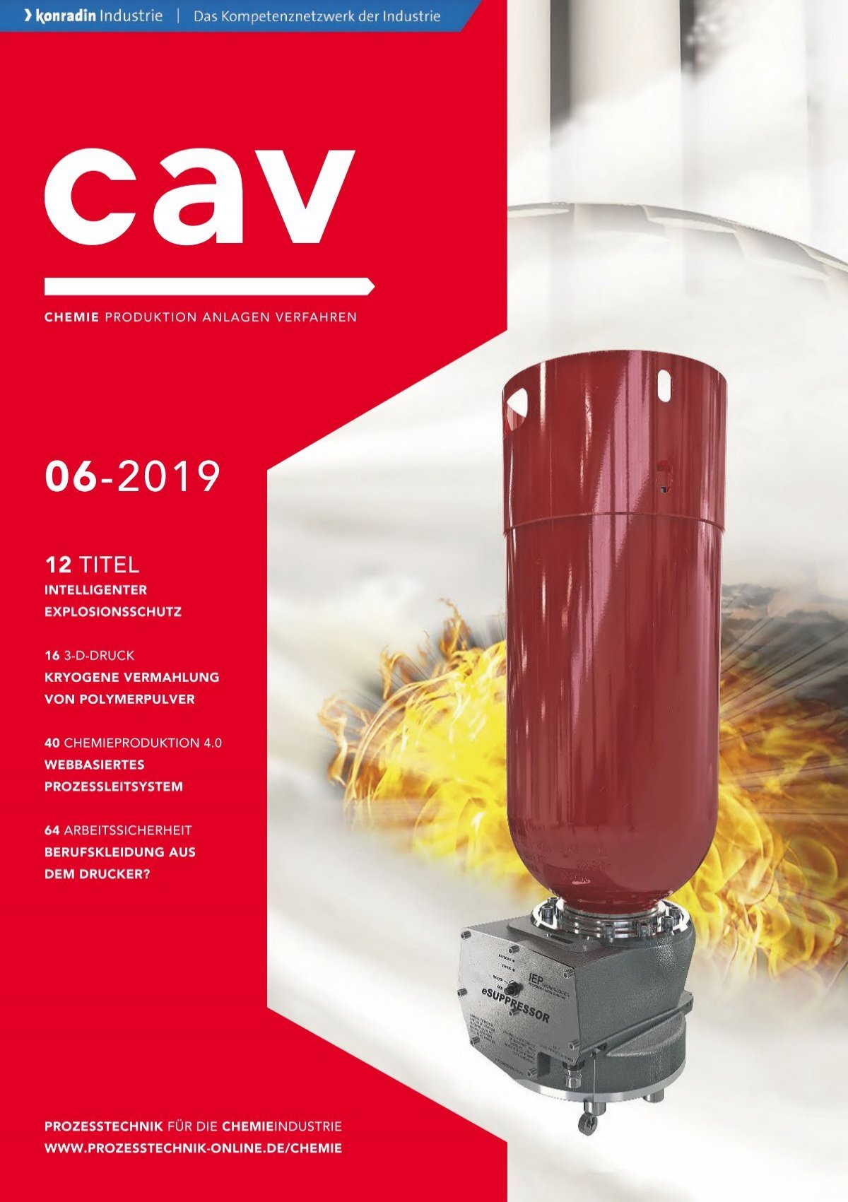 cav – Prozesstechnik für die Chemieindustrie 06.2019