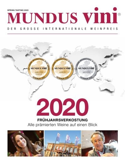 Frühjahrsverkostung Mundus Vini 2020