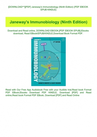 Janeway immunobiology 9th pdf download premiere pro effects free download