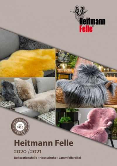 Heitmann Felle GmbH - Dekorationsfelle, Hausschuhe und andere  Lammfellartikel - Katalog 2020/21