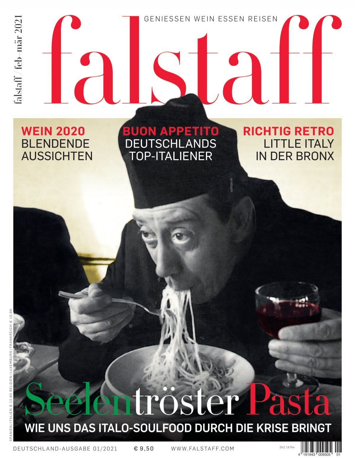 Deutschland Falstaff Magazin 01/2021