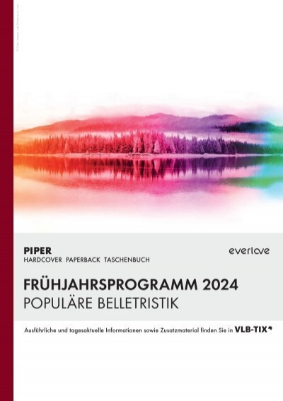 2024 PIPER Frühjahr Populäre Vorschau Belletristik/everlove