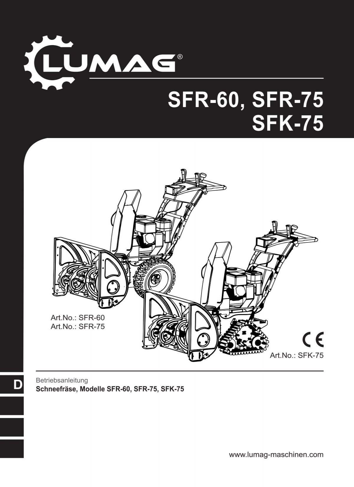 SFR-60, SFR-75 SFK-75 - Matom