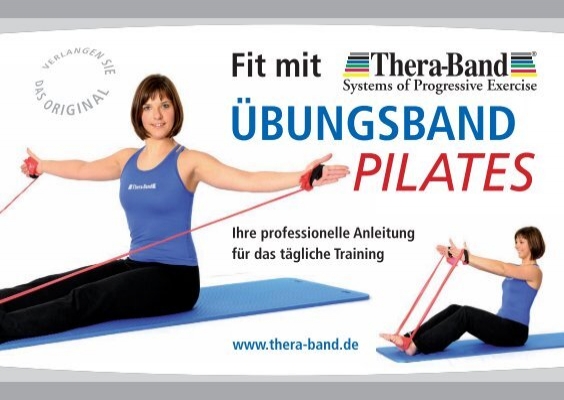 2,5 m Band+ Pilatesball+ Assist+ Anleitung Neu TheraBand Set Pilates 