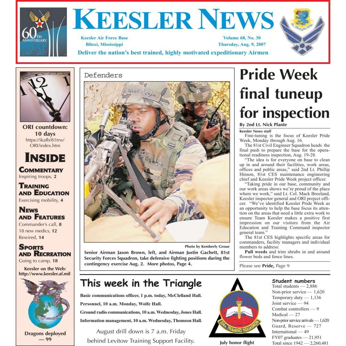 Chess master moves on to Sheppard > Keesler Air Force Base > Article Display