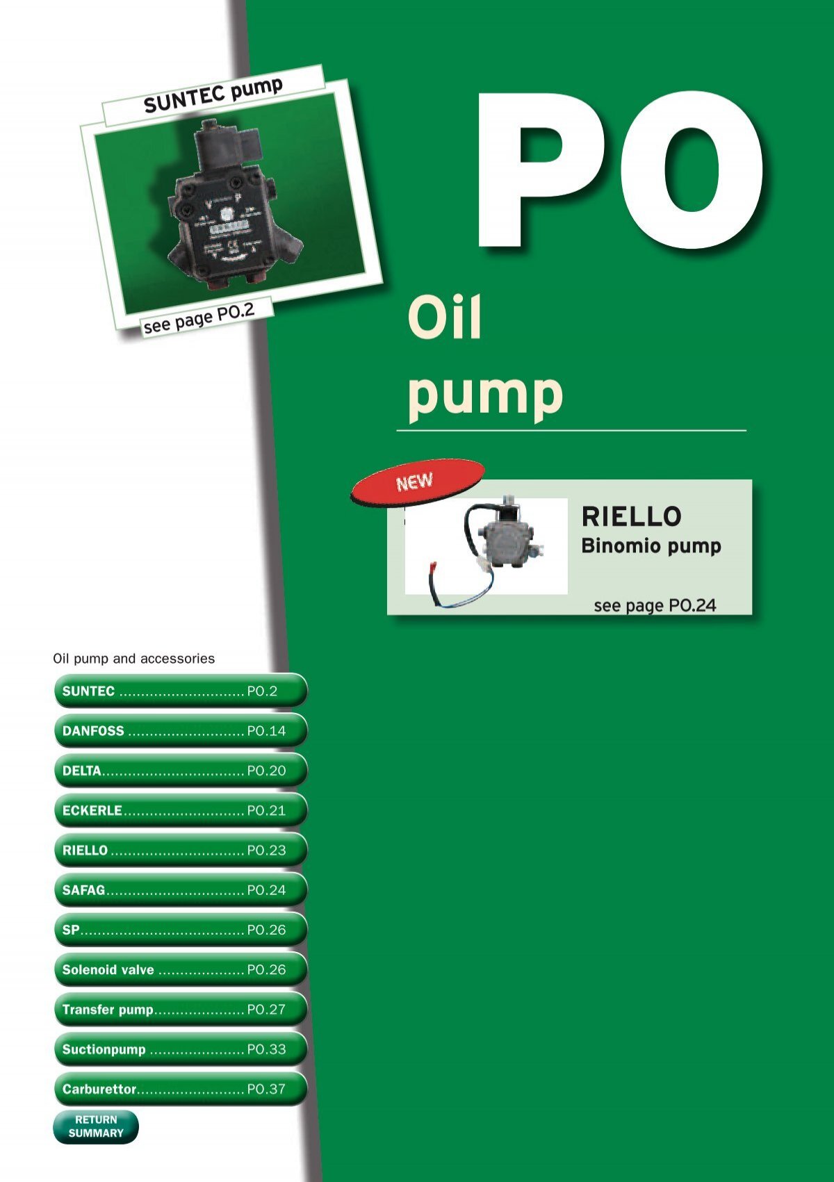 Suntec oil pump AE 45 C 1360 6P
