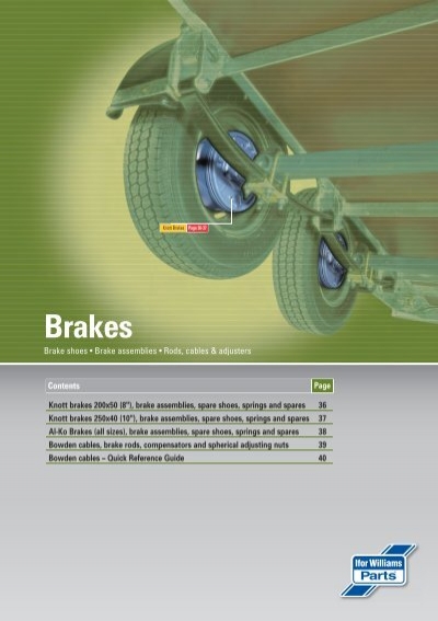 P0141 P0144 Genuine Ifor Williams Trailer Knott TA5G 8' Bowden Brake Cables 