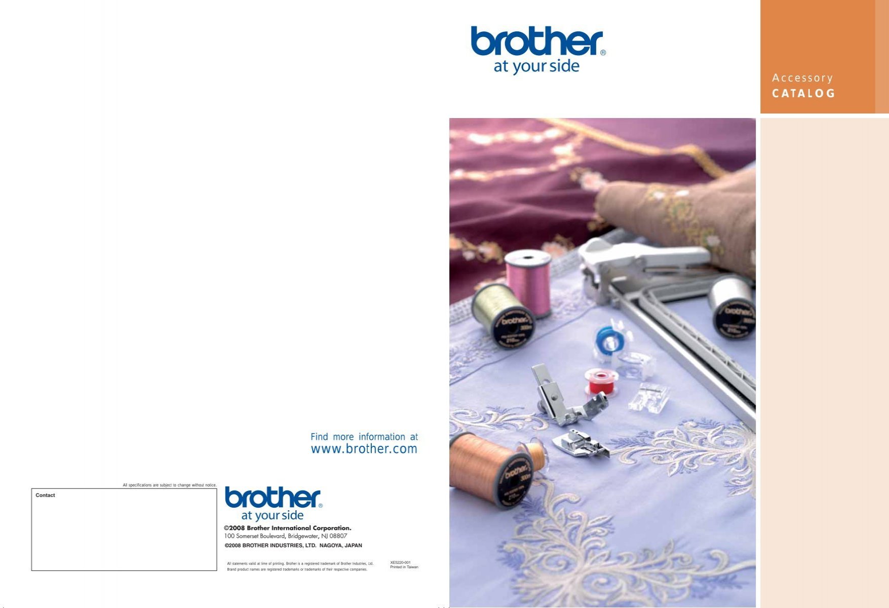 Brother Sa224cv Cover Stitch Bias Tape Binding Foot Set : Target