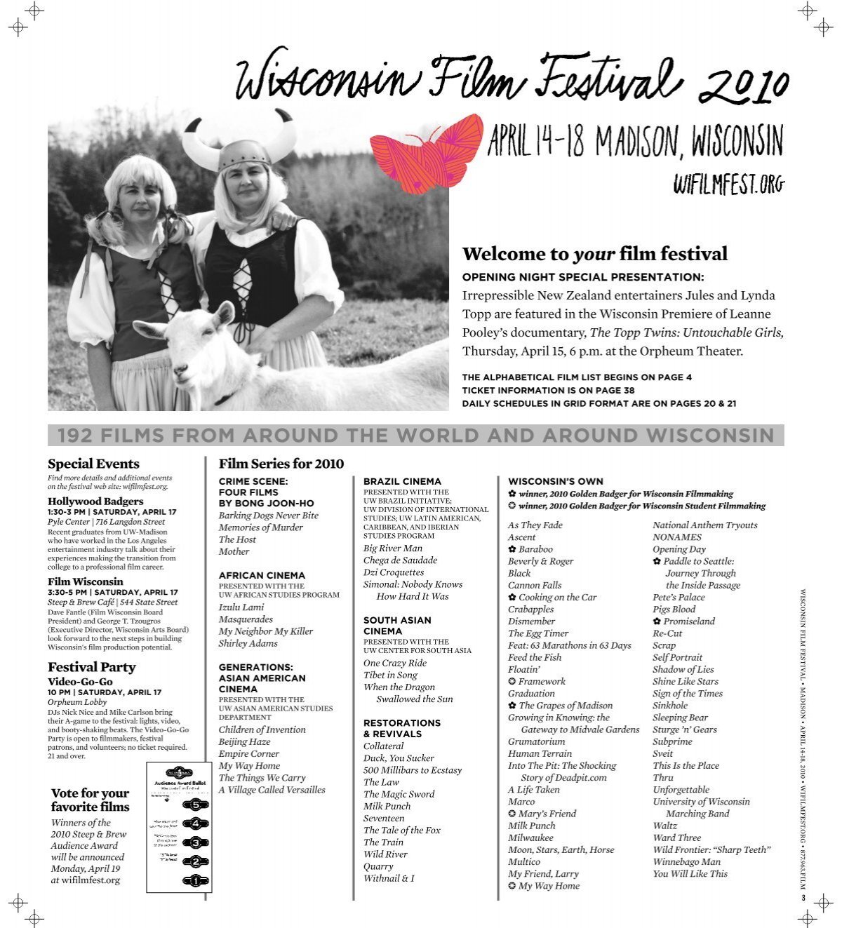 your film festival 192 FILMS FROM