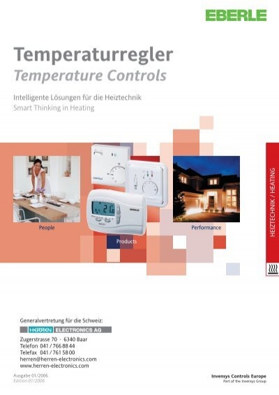 Aufputz Raum Fußbodentemperaturregler Typ Standard Control u 