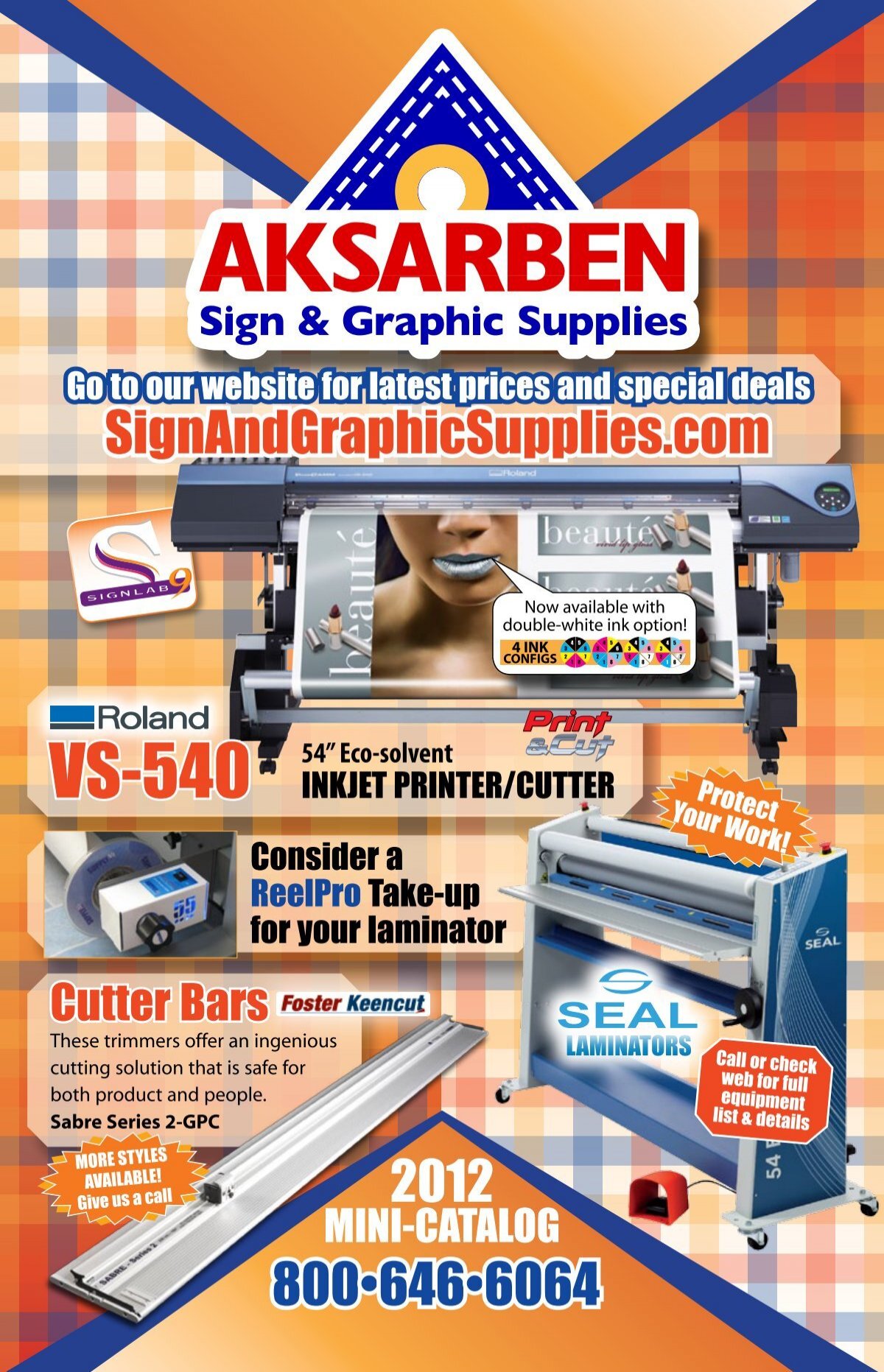 Download Mini Catalog - Aksarben Sign & Graphic Supply