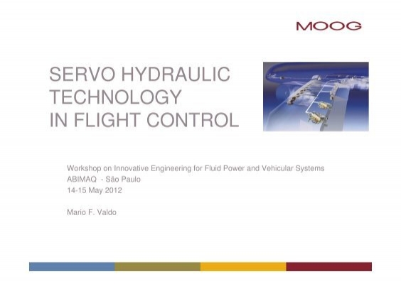 SERVO HYDRAULIC TECHNOLOGY IN FLIGHT CONTROL