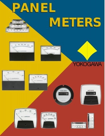 Yokogawa Panel Meter 250340 LSRL 7 Used 0-200 AC Amperes Current Transformer 