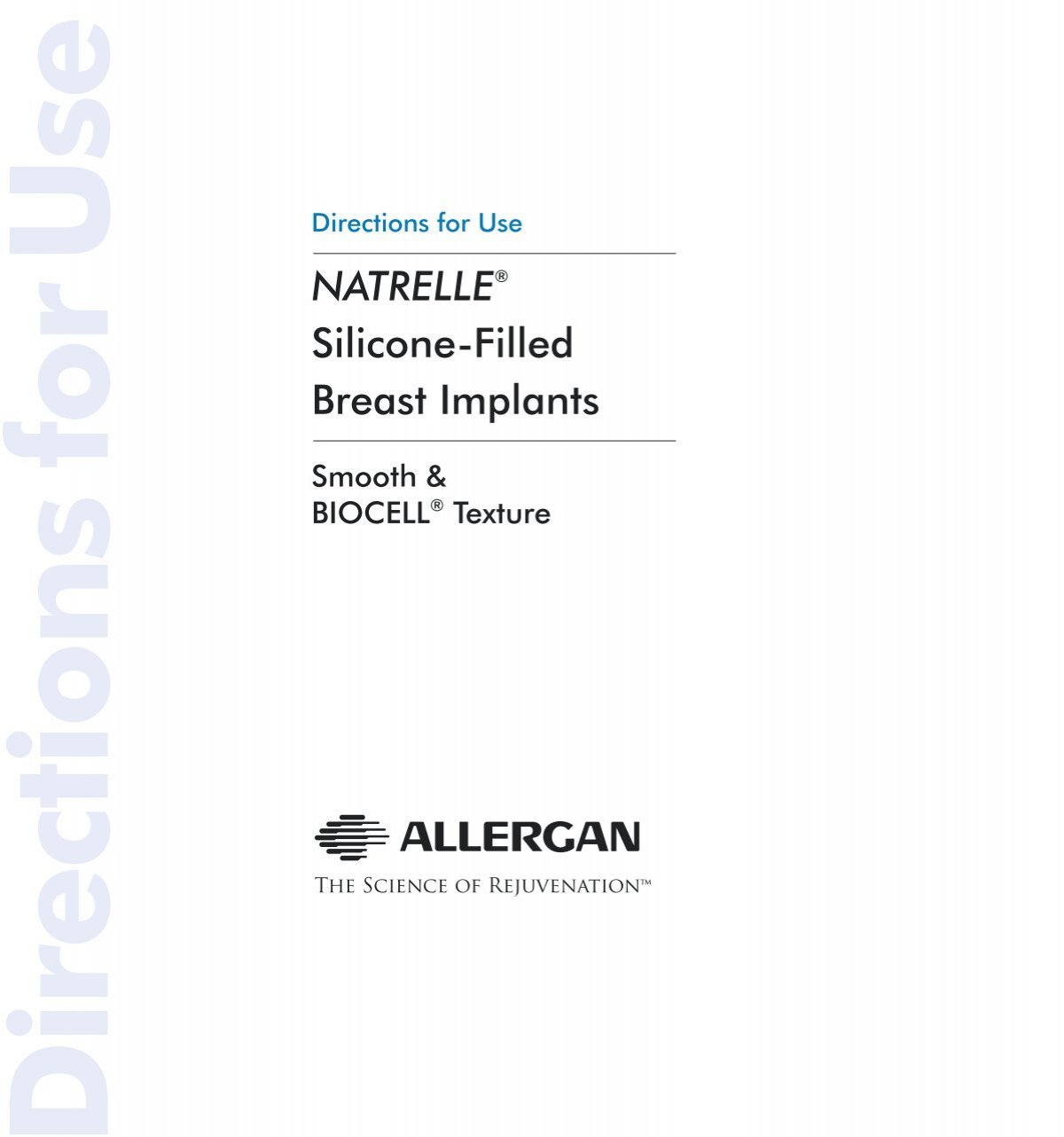 Natrelle Implants Size Chart