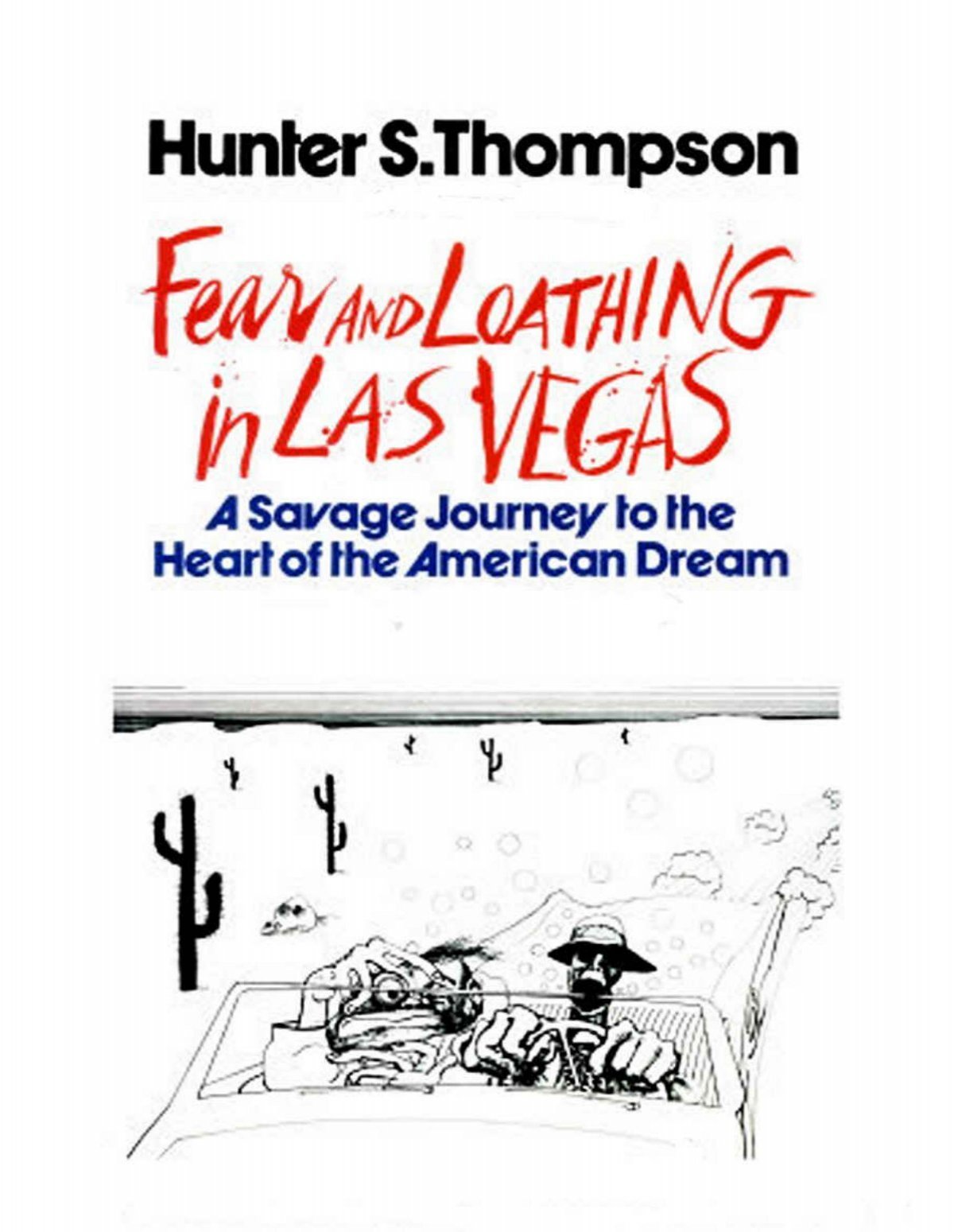 Scan Of Fear And Loathing In Las Vegas St Thomas University