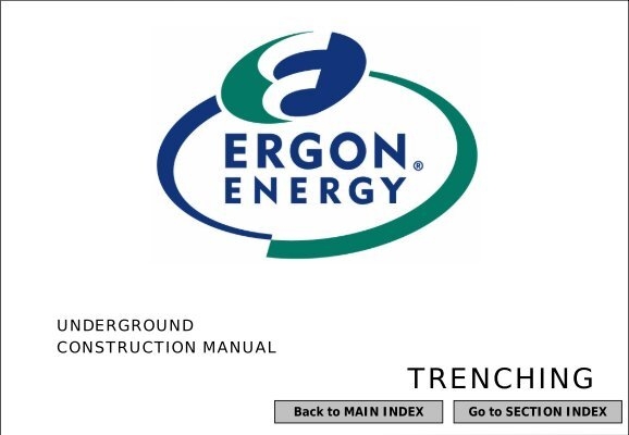 TRENCHING - Ergon Energy