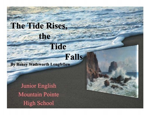 what is the tide rises the tide falls about
