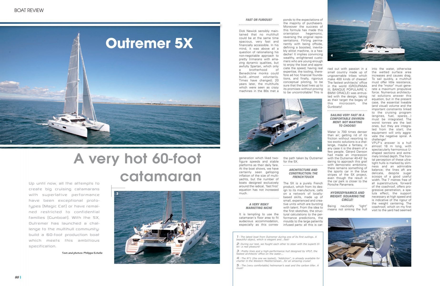 Boat Review by Multihulls World of: Catamaran Catana 50