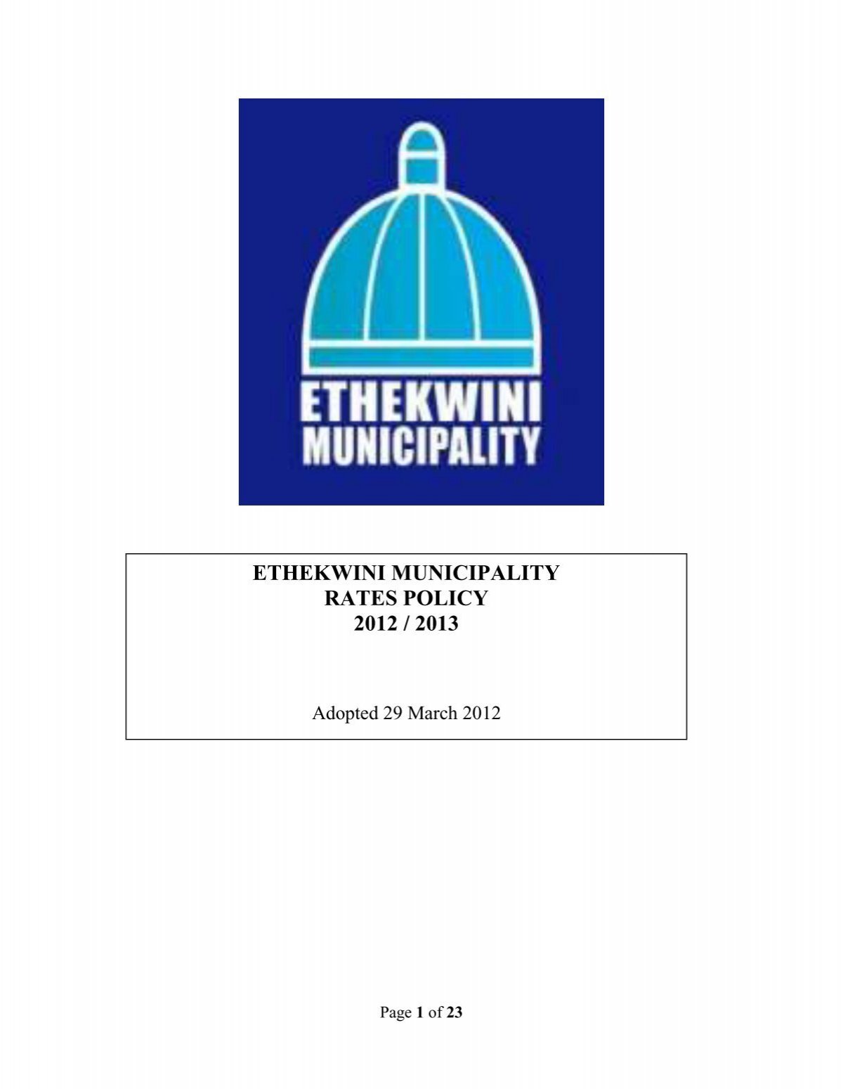 ethekwini-municipality-rates-policy-2012-2013-durban