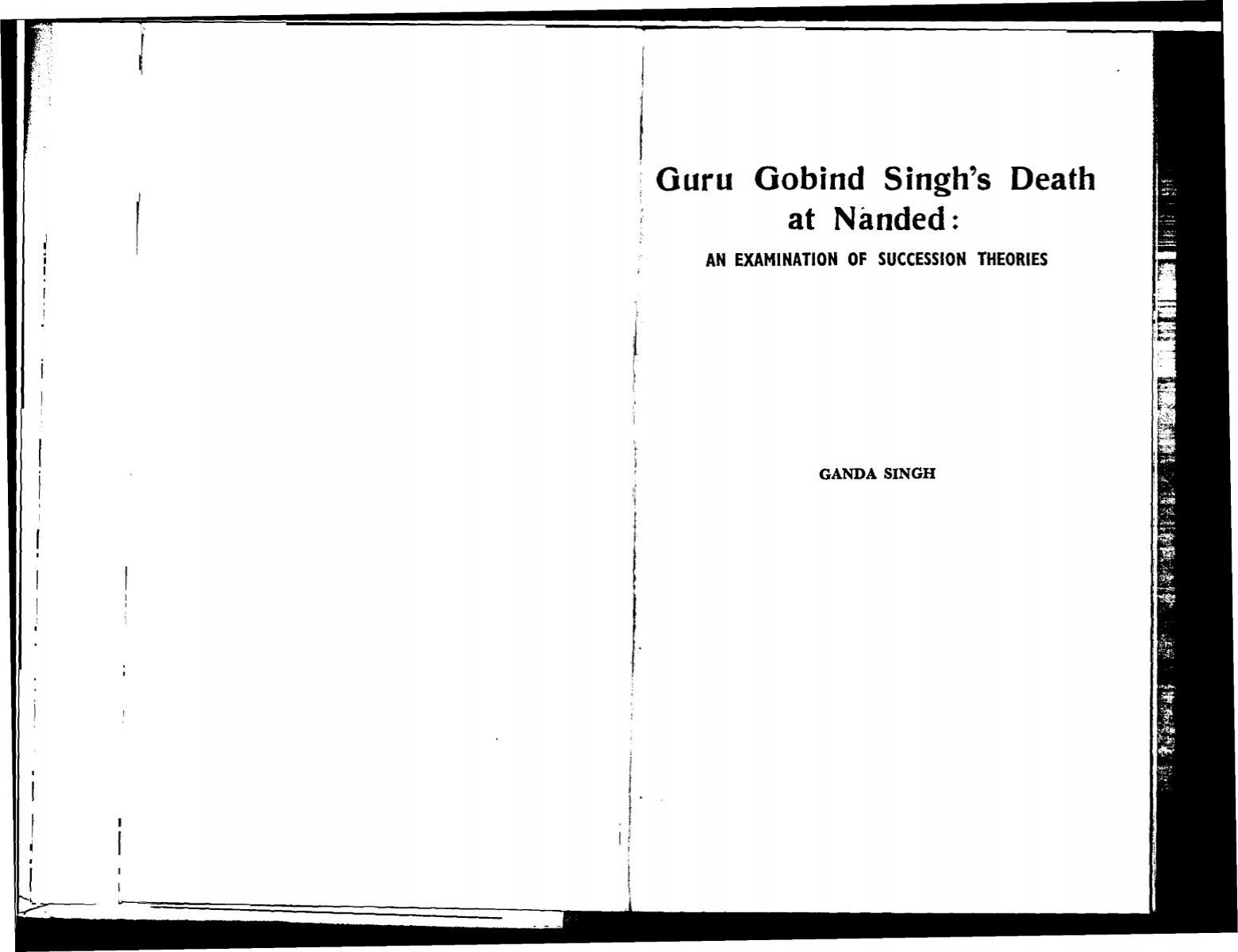 Guru Gobind Singh S Death At Nanded Examination Of Vidhia Com