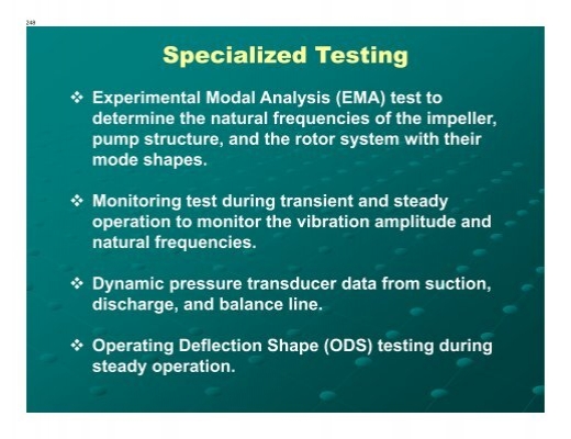 248 Specialized Testing