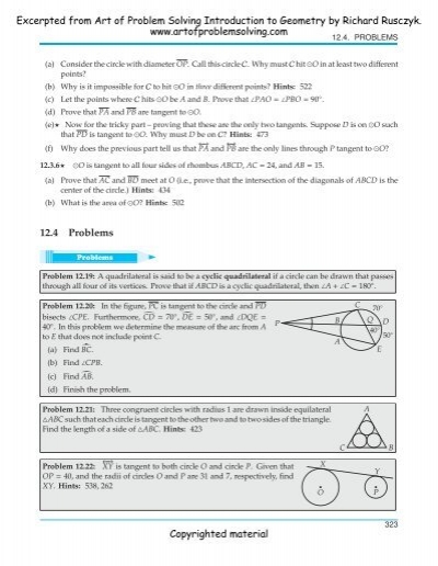 geometry art of problem solving pdf