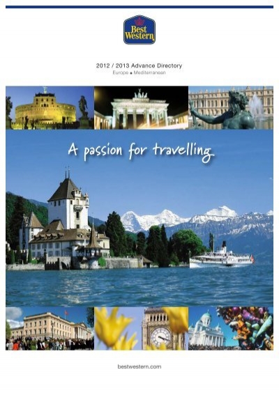 A Passion For Travelling Best Western Hotels