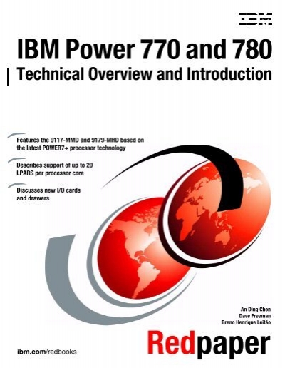 IBM Power 770 and 780 (9117-MMD, 9179-MHD  - IBM Redbooks