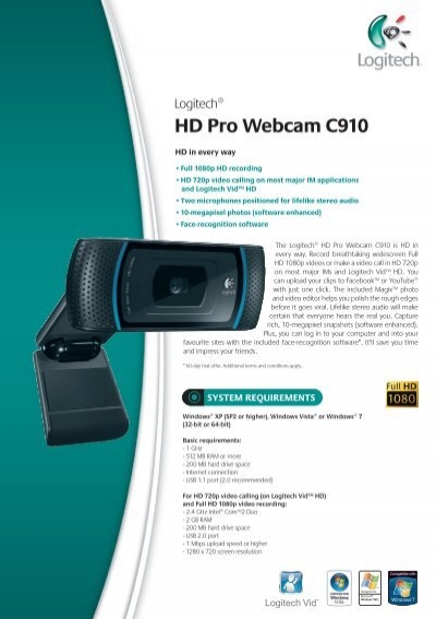 Logitech webcam c910 software download xxxsex videos download