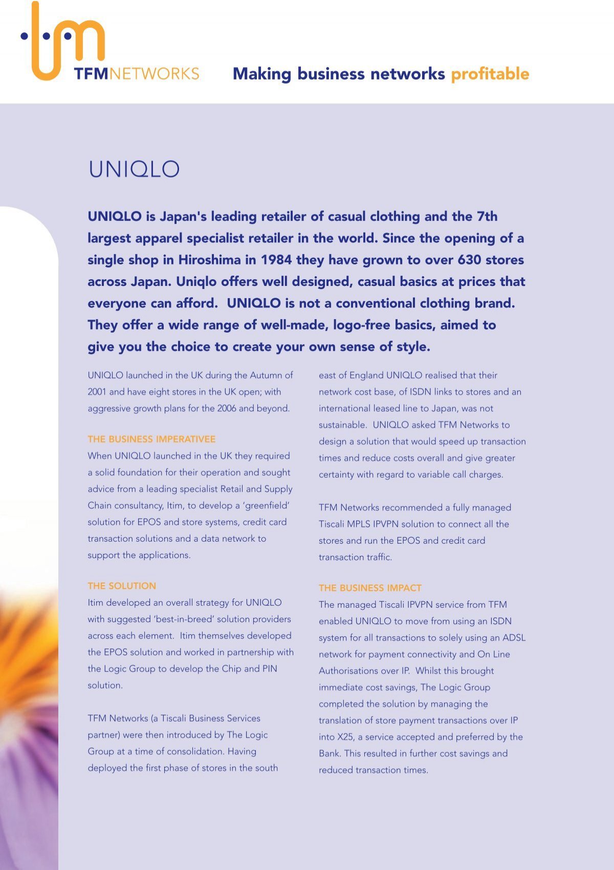 uniqlo case study pdf