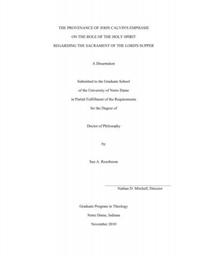 Реферат: The Indwelling Essay Research Paper Thesis