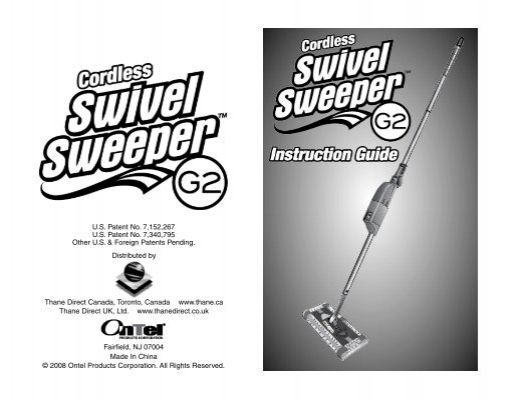 Cordless Swivel Sweeper g2