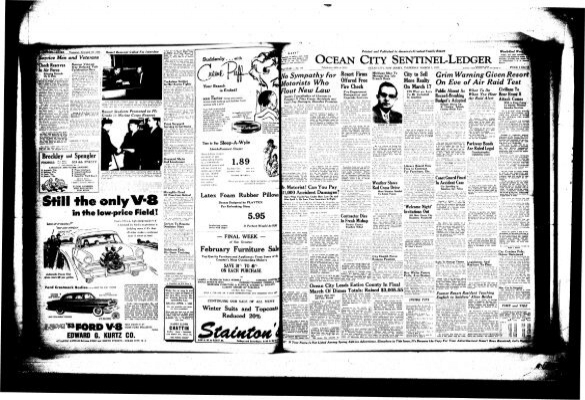 Mar 1953 - On-Line Newspaper Archives of Ocean City