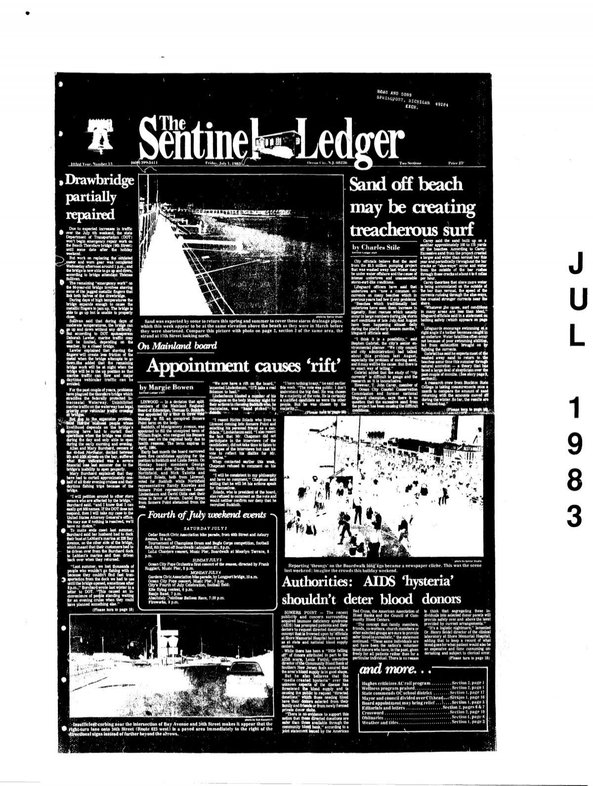 Jul 1983 - On-Line Newspaper Archives of Ocean City