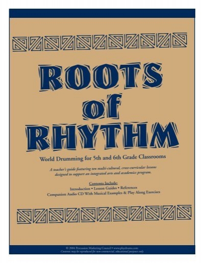 Roots of Rhythm Teacher's Guide (.pdf)