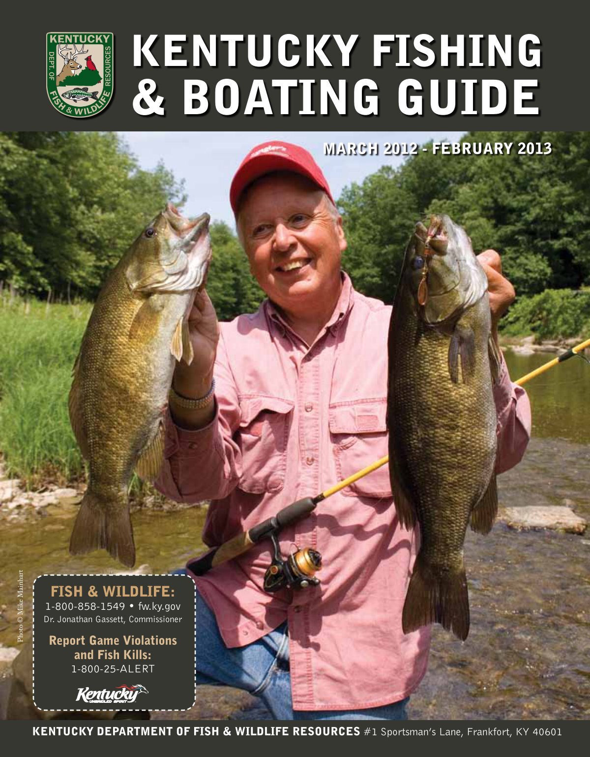 Fishing & Boating Guide - Kentucky Department of Fish and Wildlife
