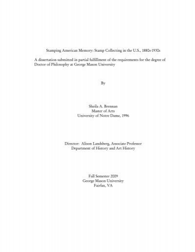 thesis proposal title page format
