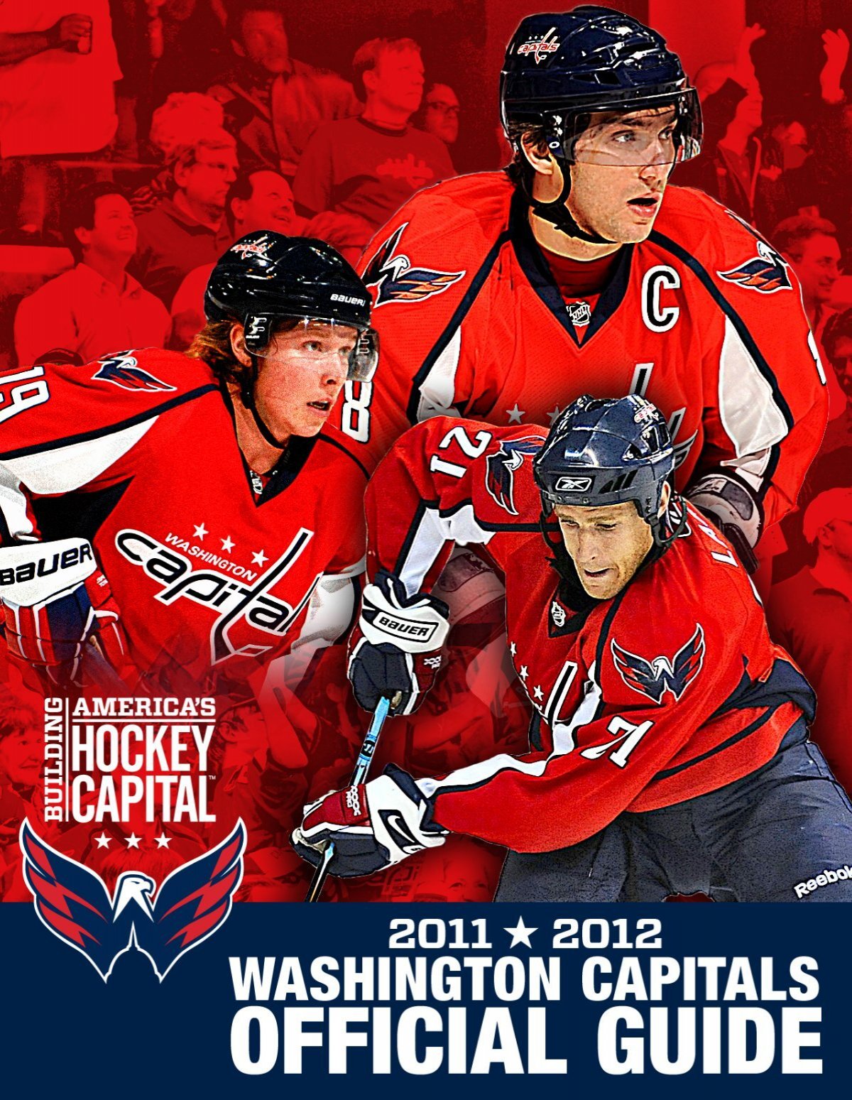 Download NHL Star, Alex Ovechkin, in Washington Capitals Uniform Wallpaper