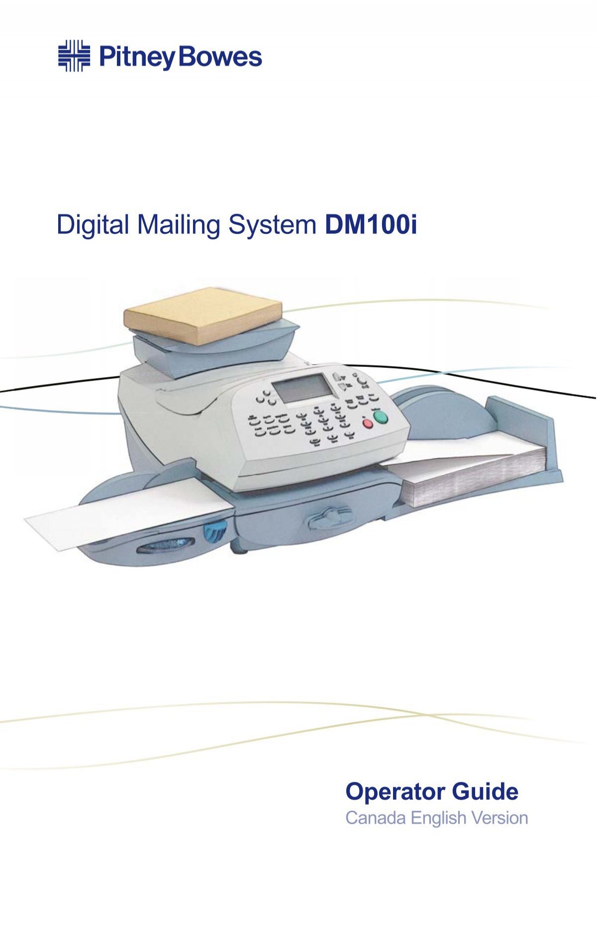 Digital Mailing System DM100i - ASAP Postage Meter Ink, BC