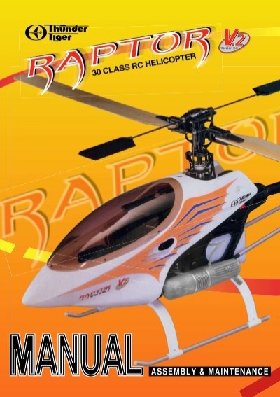 Thunder Tiger Raptor Helicopter Pv0002 Flybar Control Arm R30 for sale online 