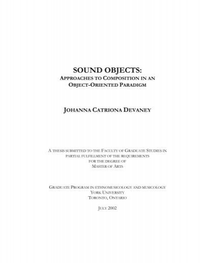 phd thesis on music
