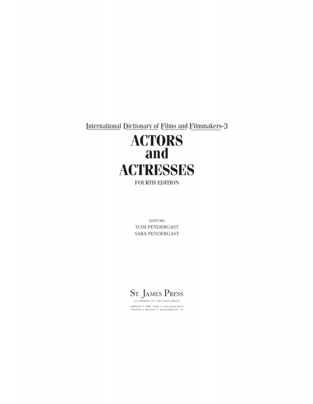 ACTORS and ACTRESSES - Akkayan