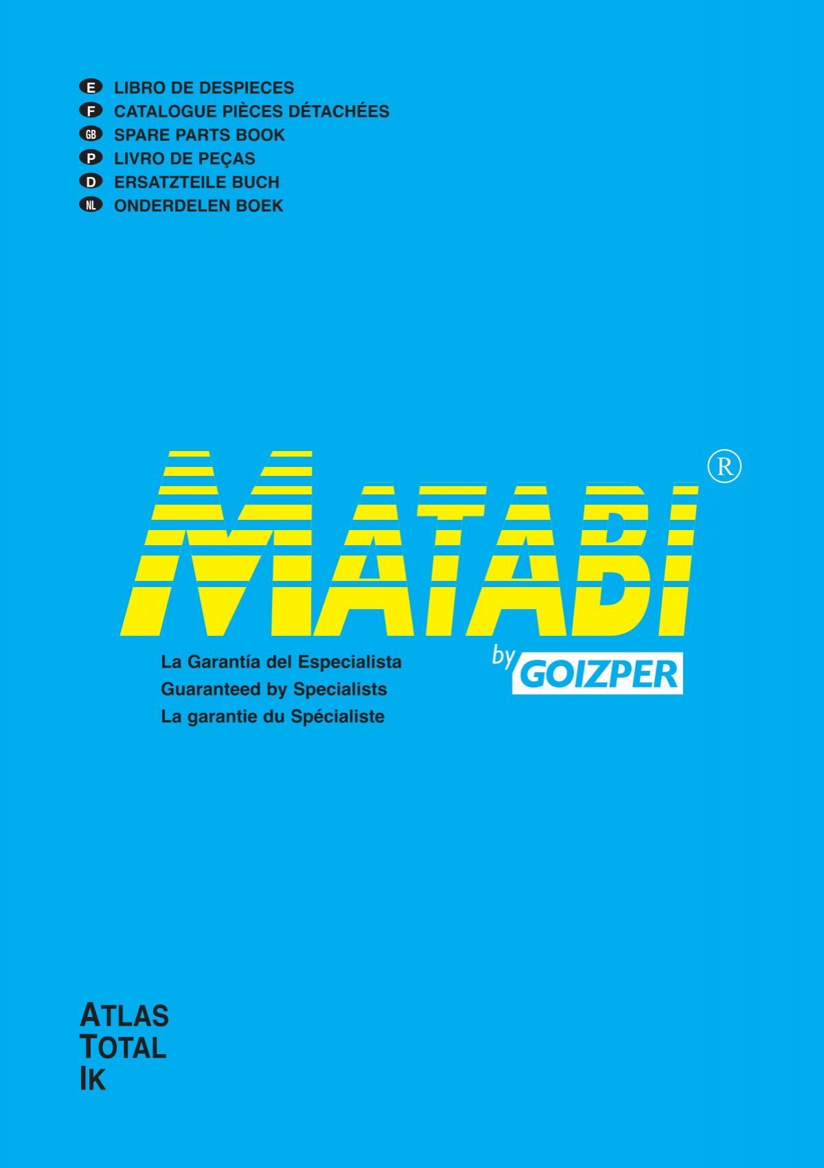 Onderdeeltekeningen Matabi drukspuiten - LeCoBa