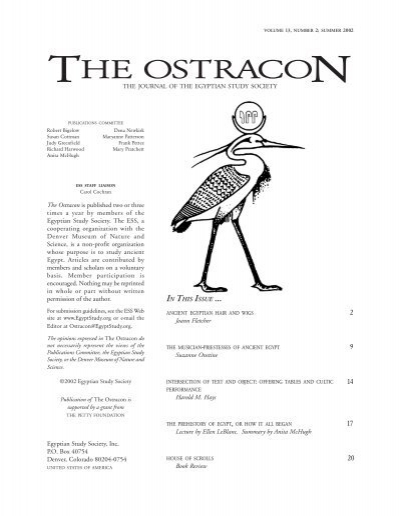THE OSTRACON
