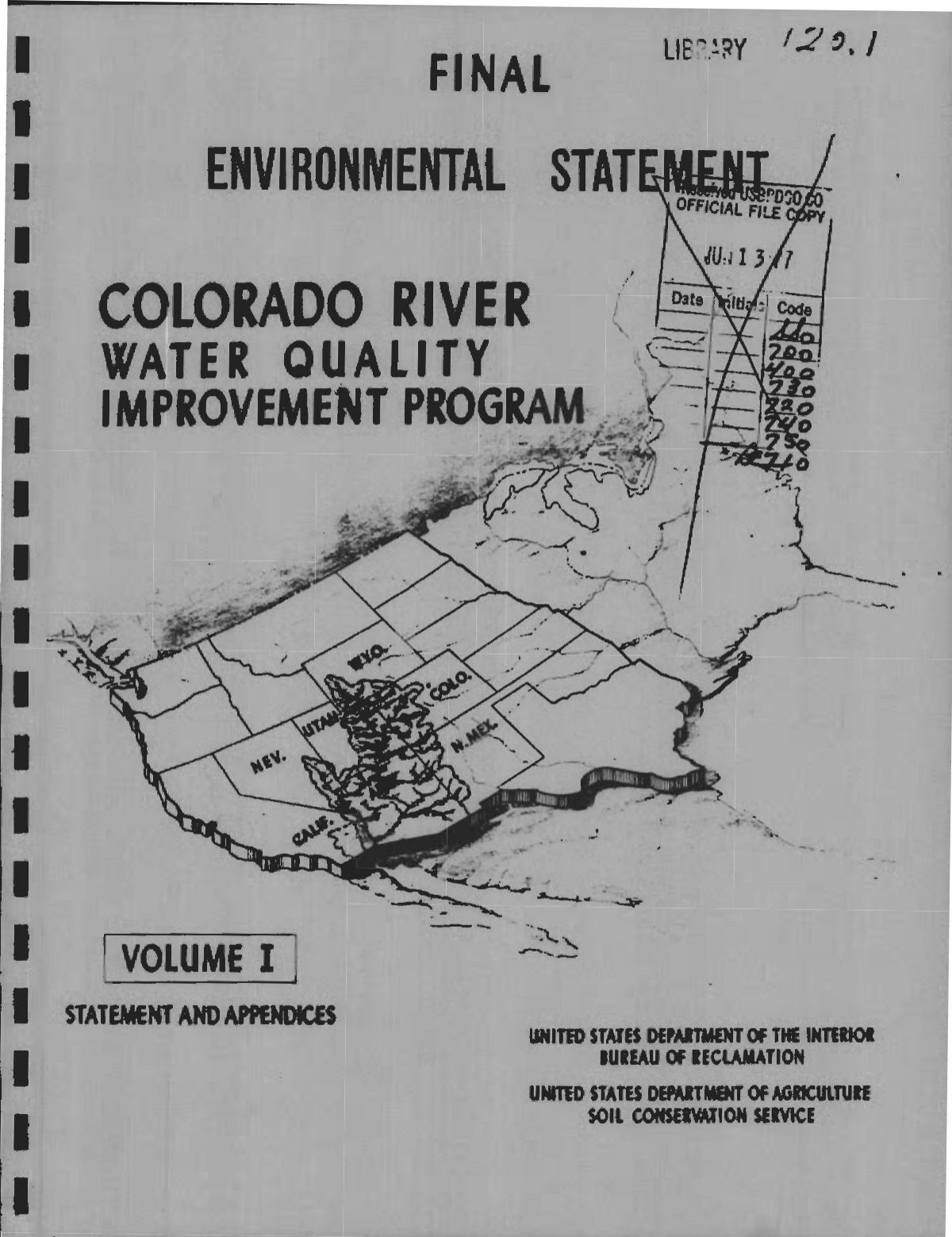 Colorado River Water Quality Improvement Program, Final
