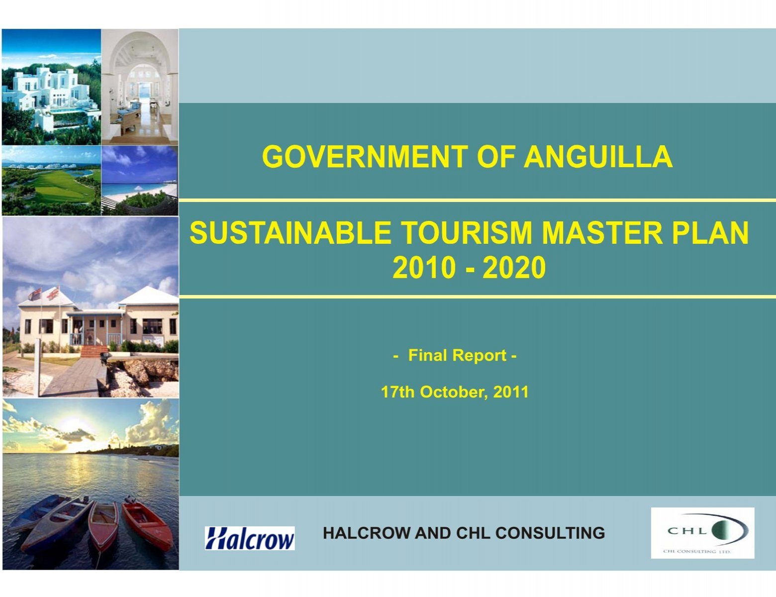 Final Sustainable Tourism Master Plan 2010-2020 - Government of