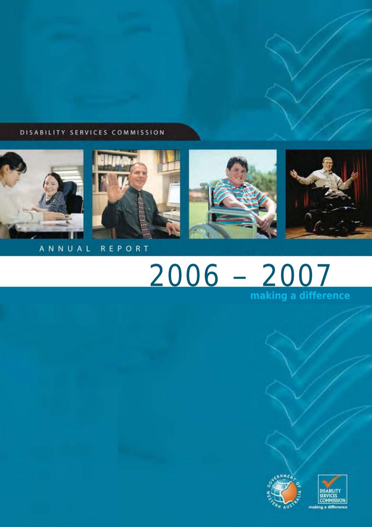 2006 2007 Annual Report Disability Services Commission